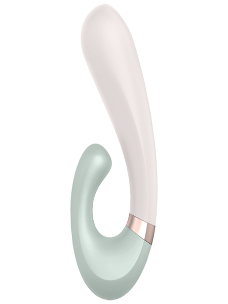 Satisfyer Heat Wave Connect App Mauve Vibrator Stimulator - Mauve  - Club X