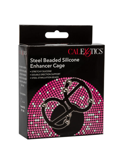 Steel Beaded Silicone Enhancer Cage  - Club X