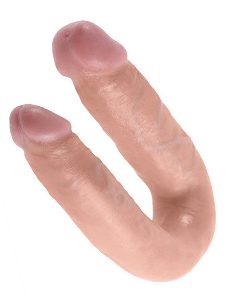 King Cock Double Trouble Flesh Dildo  - Club X