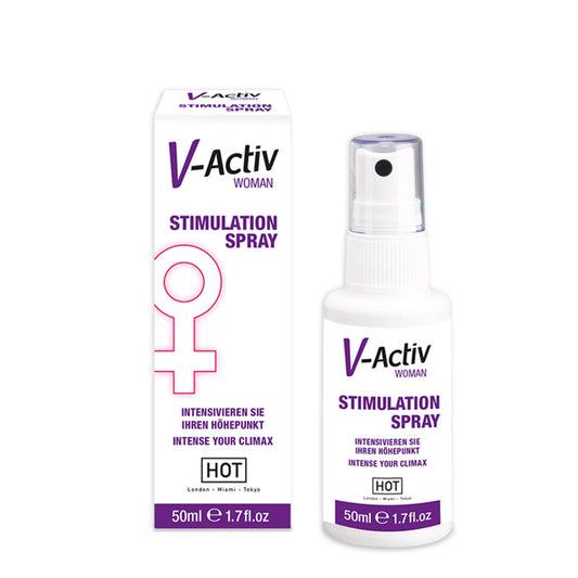 Hot V-Activ Stimulation Spray Enhancer Spray For Women - 50 Ml Bottle  - Club X
