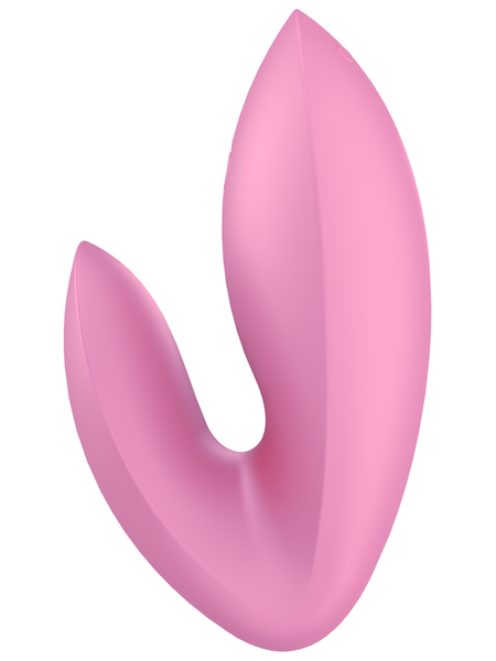 Satisfyer Love Riot Finger Vibrator Stimulator - Pink  - Club X