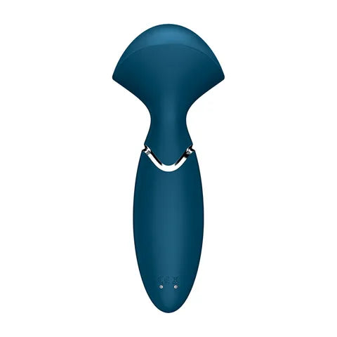 Satisfyer Mini Wand-er Vibrator - Grey  - Club X