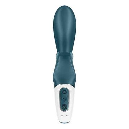 Satisfyer Hug Me Rabbit Vibe App Control - Turquoise  - Club X