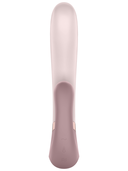 Satisfyer Heat Wave Connect App Mauve Vibrator Stimulator - Mauve  - Club X