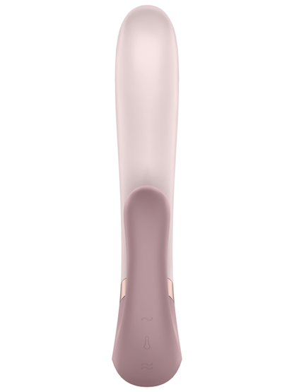 Satisfyer Heat Wave Connect App Mauve Vibrator Stimulator - Mauve  - Club X