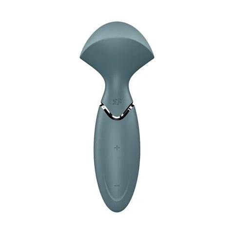 Satisfyer Mini Wand-er Vibrator - Grey  - Club X