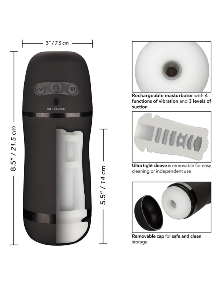 Optimum Power Pulsar Stroker Intense Vibrator  - Club X