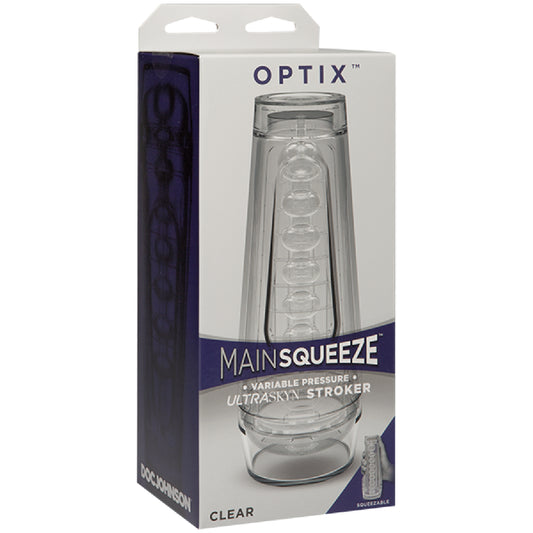 OPTIX Crystal Masturbator Clear  - ClubX