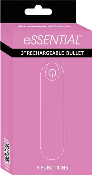 Essential Rechargeable Power Bullets Pink  - Club X