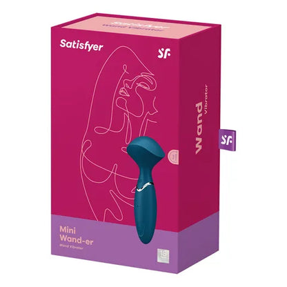 Satisfyer Mini Wand-er Vibrator - Grey  - Club X