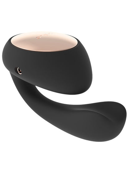 Lelo Ida Wave Powerful Vibrator Stimulator Massager Ultimate Comfort Body Safe Silicone - Black  - Club X