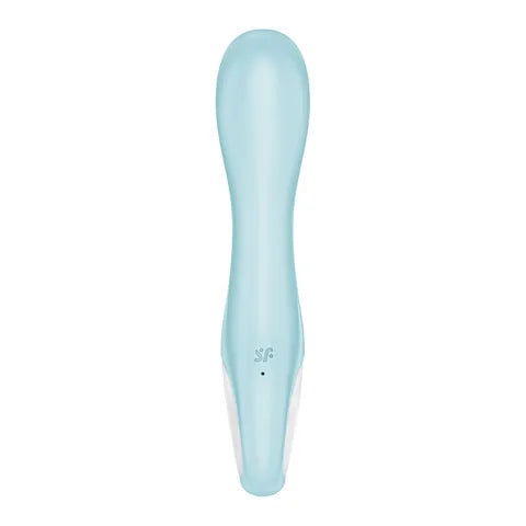 Satisfyer Air Pump Vibrator 5 App Control - Blue  - Club X