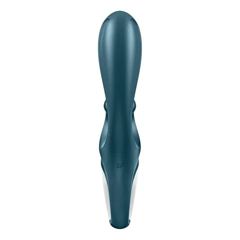 Satisfyer Hug Me Rabbit Vibe App Control - Turquoise  - Club X