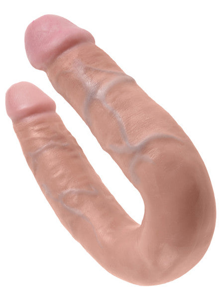 King Cock Double Trouble Flesh Dildo  - Club X