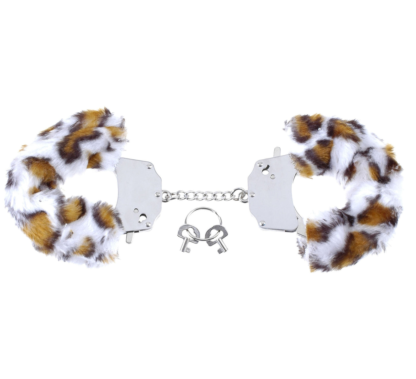 Fetish Fantasy Furry Cuffs Bondage Play Leopard Print - Club X