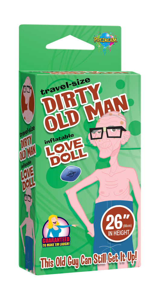 Travel Size Dirty Old Man Love Doll  - Club X