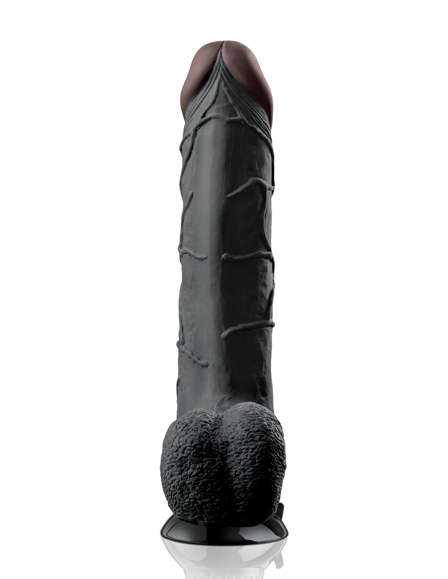 Real Feel Deluxe No. 11 Vibrating 11" Dildo  - Club X