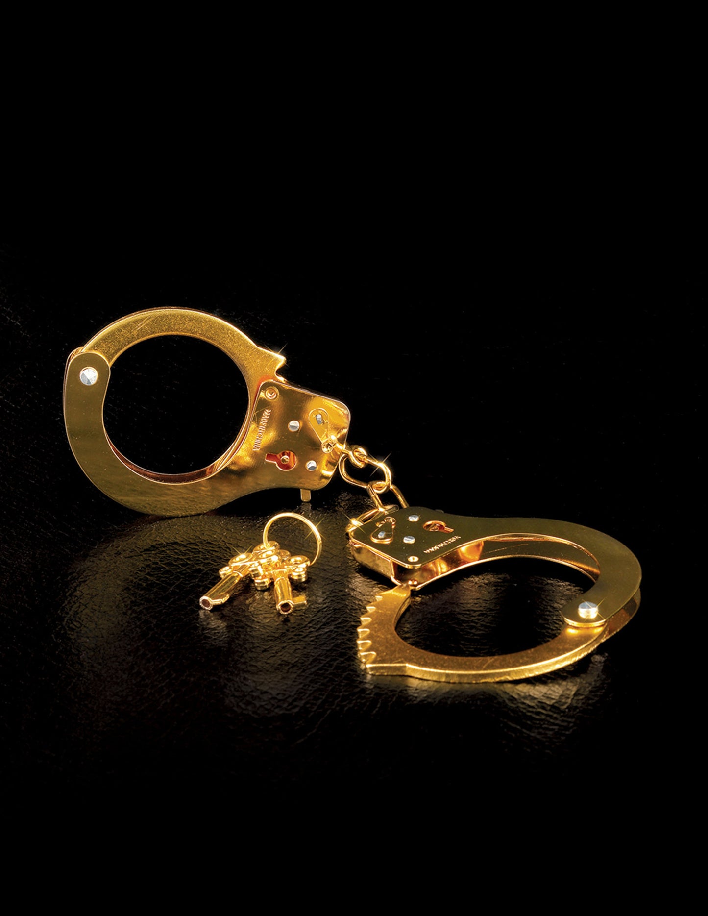 Fetish Fantasy Gold Metal Cuffs  - Club X