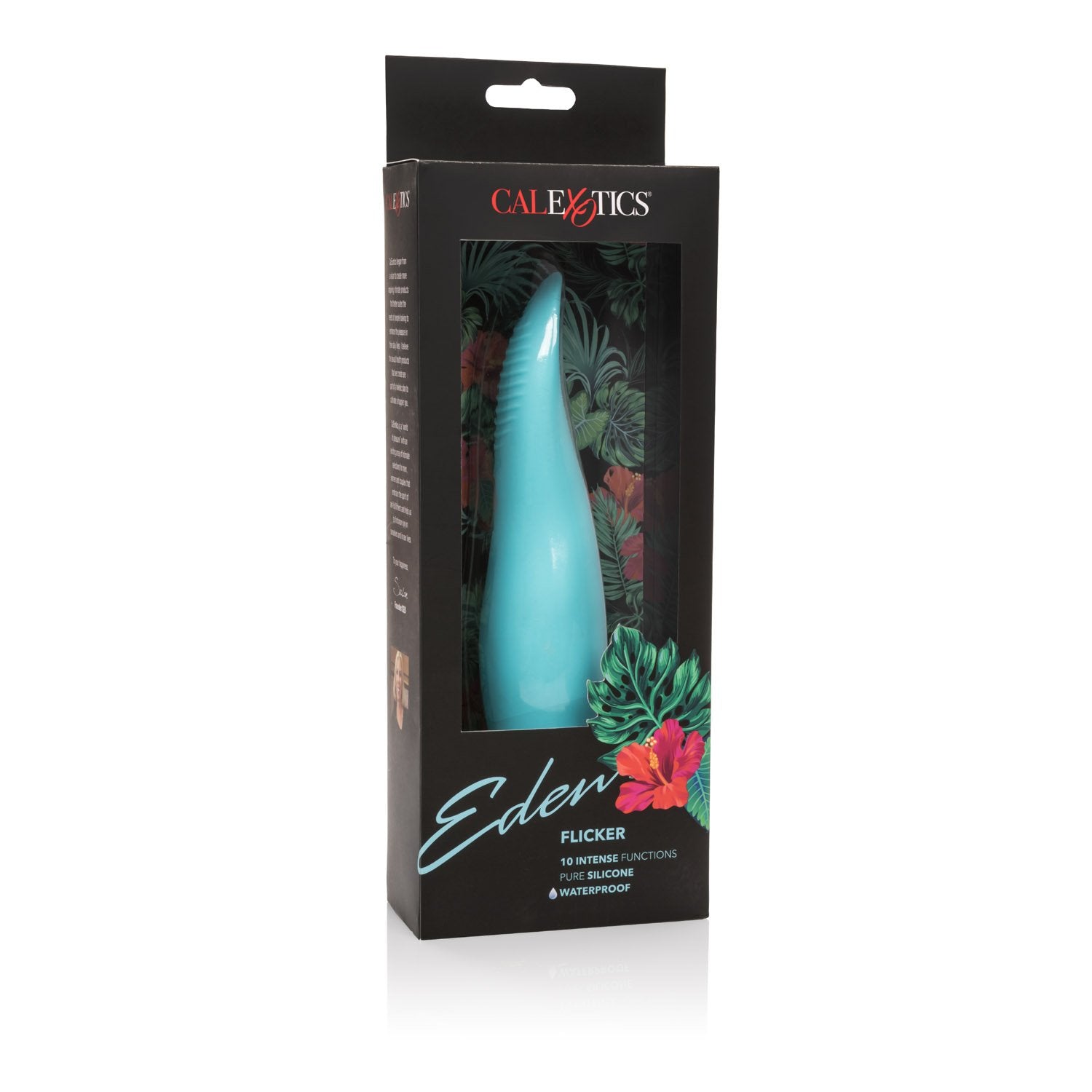 Eden Flicker - 10 Function Waterproof Silicone Vibrator  - Club X