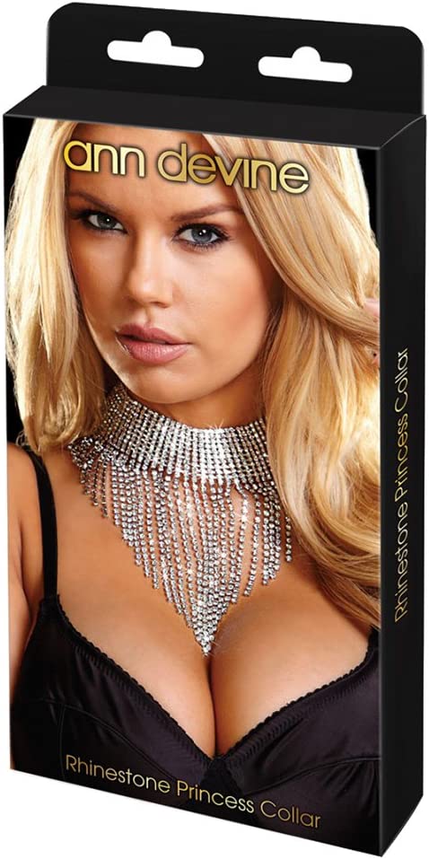 Ann Devine Rhinestone Princess Collar  - Club X