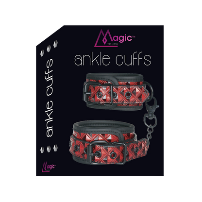 Magic Touch Ankle Cuffs Purple  - Club X