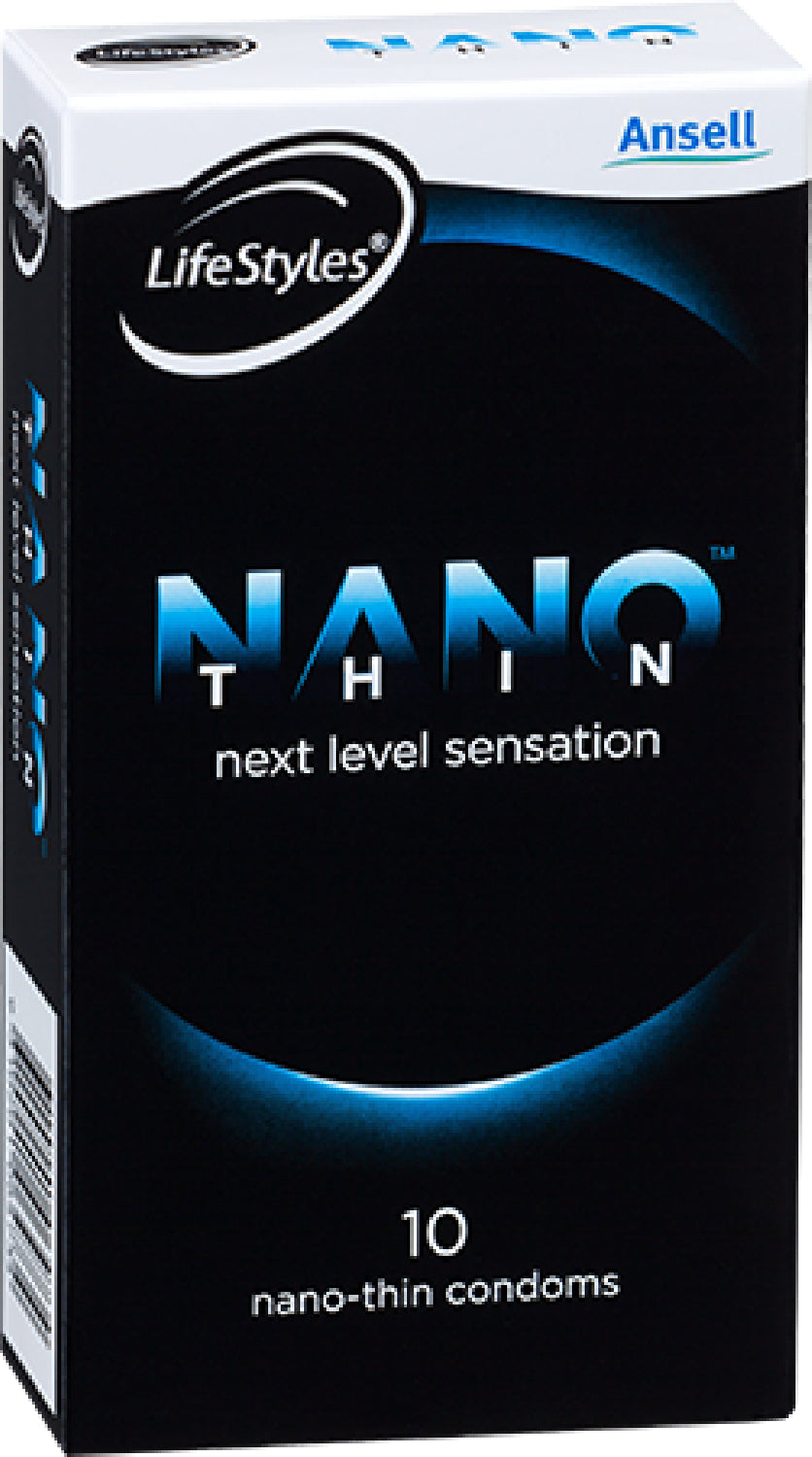 Nano Thin 10's Latex Condoms Default Title - Club X