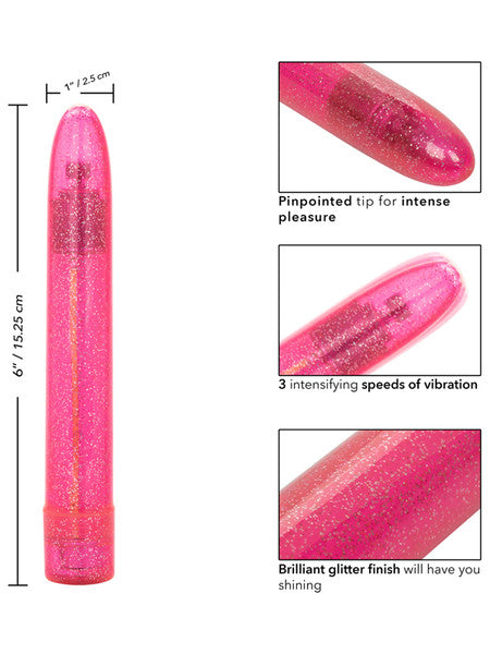 Sparkle Slim Vibe Massager Vibrator  - Club X