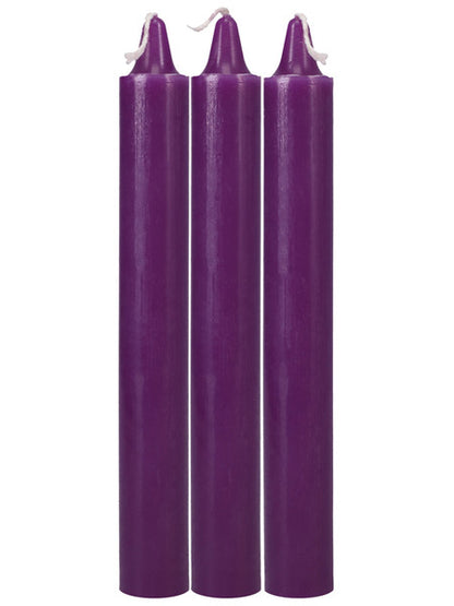 Japanese Drip Candles 3 Pack - Red  - Club X