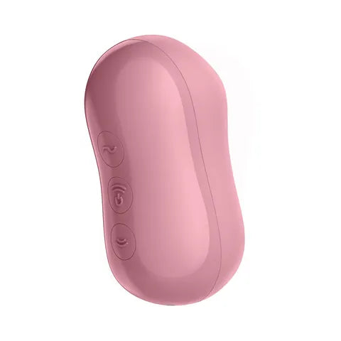 Satisfyer Cotton Candy Air Pulse - Light Red  - Club X