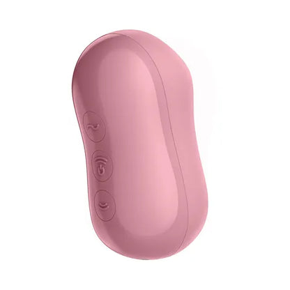Satisfyer Cotton Candy Air Pulse - Light Red  - Club X