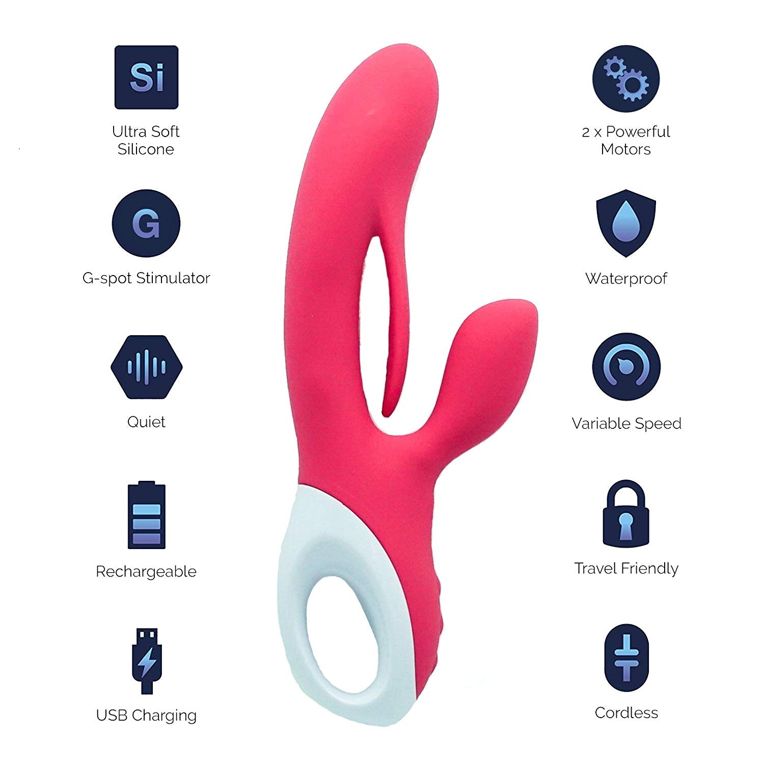 Magic Touch Fun G-Xstasy Rabbit Vibrator  - Club X