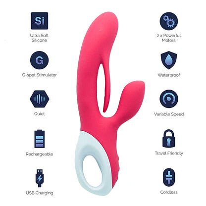 Magic Touch Fun G-Xstasy Rabbit Vibrator  - Club X