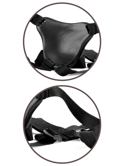 King Cock Elite Comfy Body Dock Strap-On Harness  - Club X