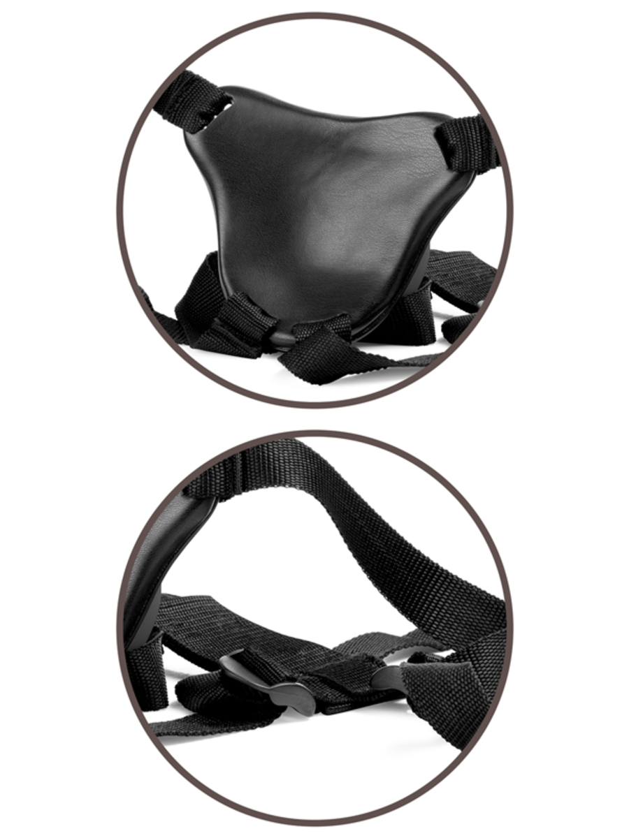 King Cock Elite Comfy Body Dock Strap-On Harness  - Club X