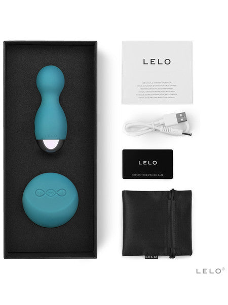 Lelo Hula Beads Vibrator Remote Controlled 8 Stimulation Modes 100% Rechargeable - Deep Rose  - Club X