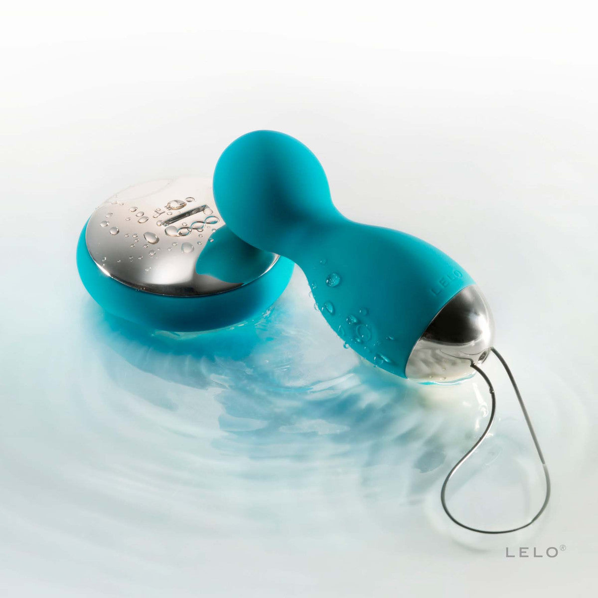 Lelo Hula Beads Vibrator Remote Controlled 8 Stimulation Modes 100% Rechargeable - Deep Rose  - Club X