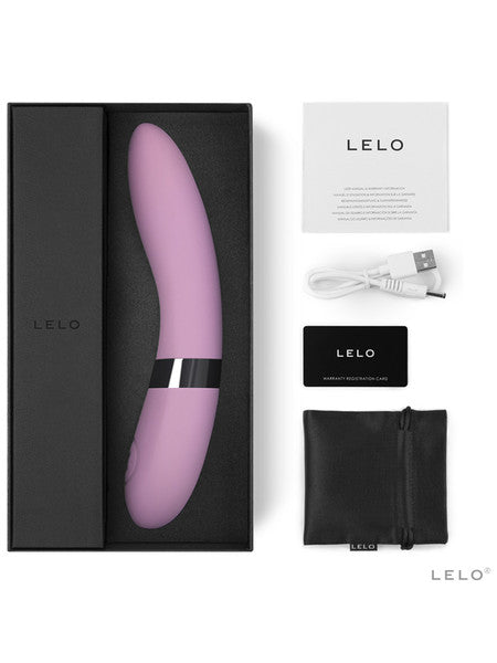 Lelo Elise 2 Powerful Vibrations Vibrator Personal Massager Stronger Stimulation - Black  - Club X