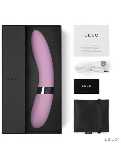 Lelo Elise 2 Powerful Vibrations Vibrator Personal Massager Stronger Stimulation - Black  - Club X