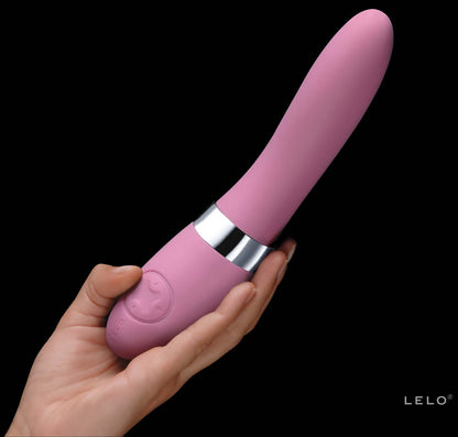 Lelo Elise 2 Powerful Vibrations Vibrator Personal Massager Stronger Stimulation - Black  - Club X