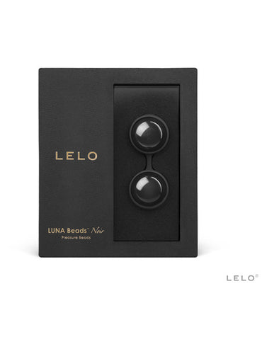 Lelo Luna Beads Noir Vibrator Ultra Safe Silicone Design  - Club X