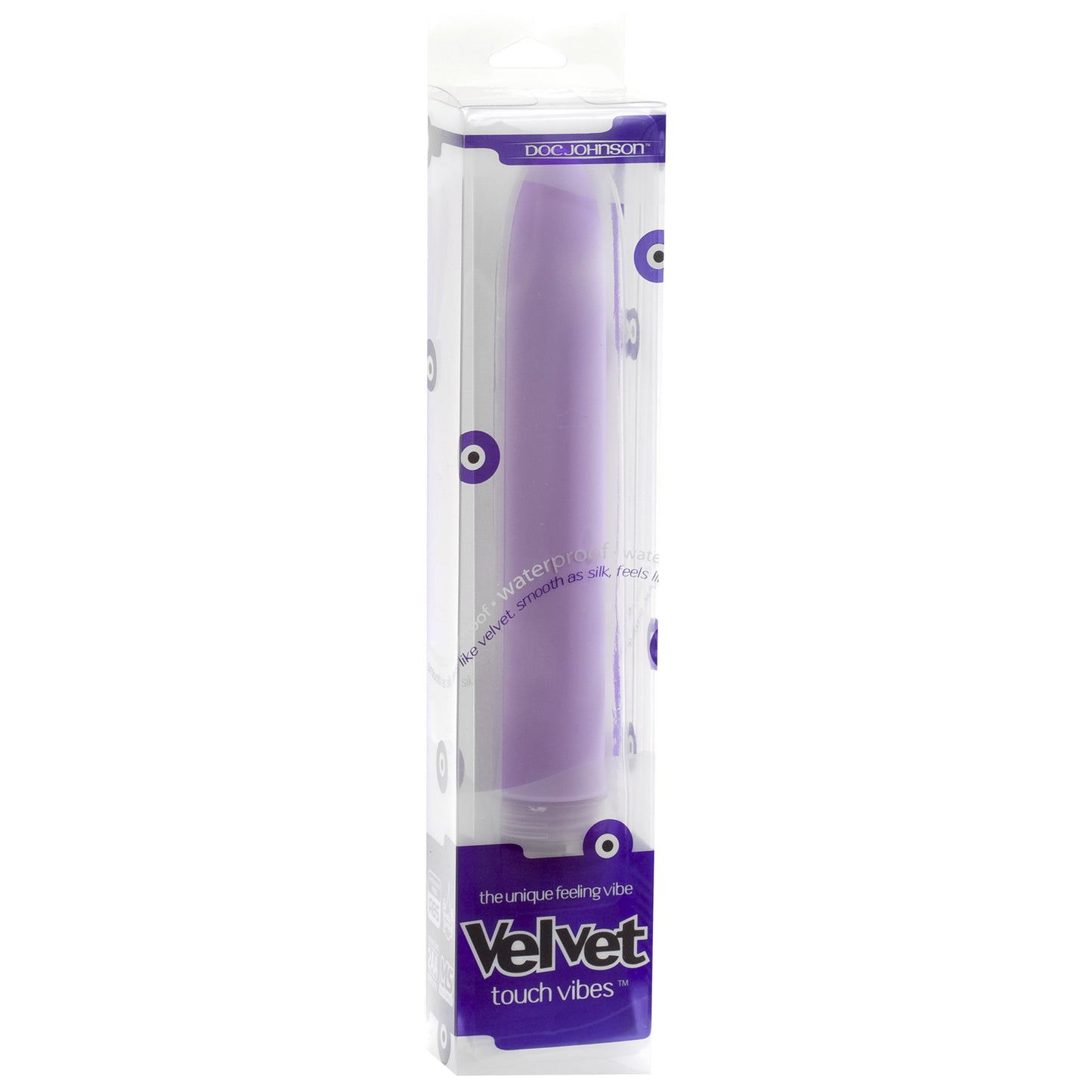 7" Velvet Touch Vibrator Lavender - Club X