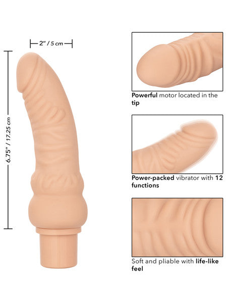 Rechargeable Power Stud Curvy Ivory  - Club X