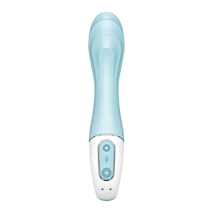 Satisfyer Air Pump Vibrator 5 App Control - Blue  - Club X