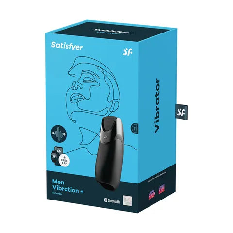 Satisfyer Men Vibration+ App Control Vibrator Masturbator  - Club X