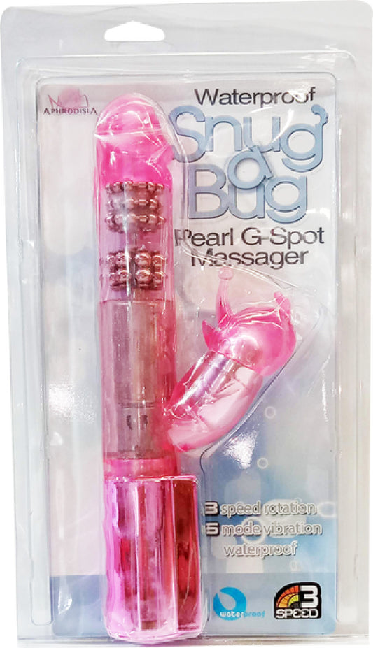 Snug A Bug Pearl Massager Pink - Club X
