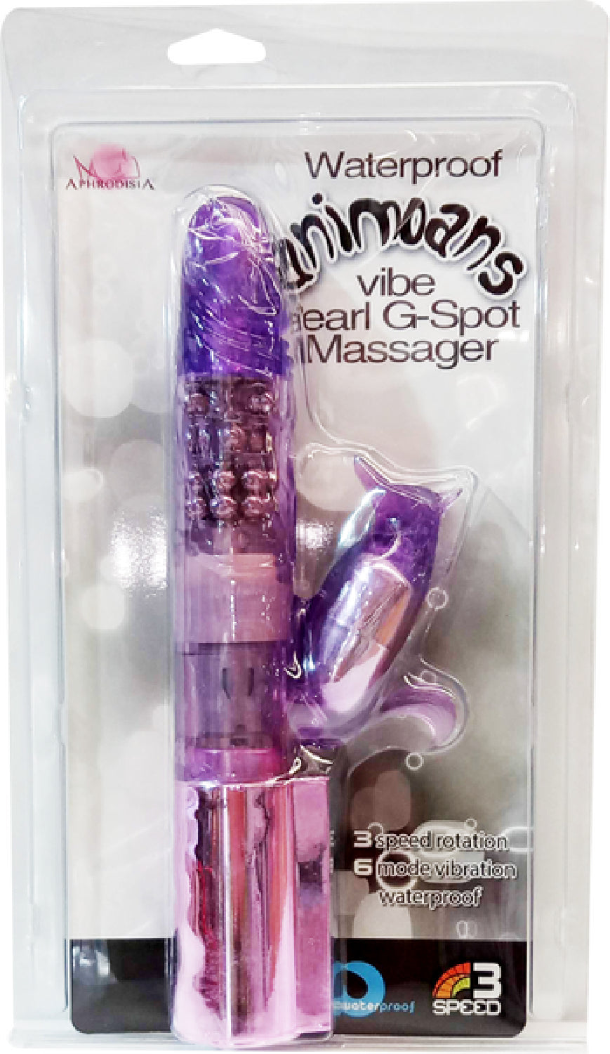 Animoans Pearl Massager Purple - Club X