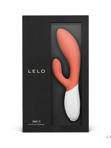 Ina 3 Coral Dual Action Massager Vibrator Stimulator  - Club X