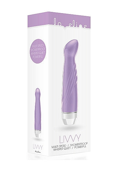 Loveline Livvy Easy to Carry Vibrator Purple - Club X