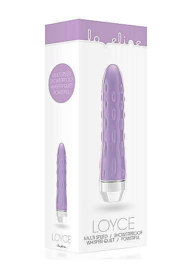 Loveline Loyce Fully Ribbed Vibrator  - Club X