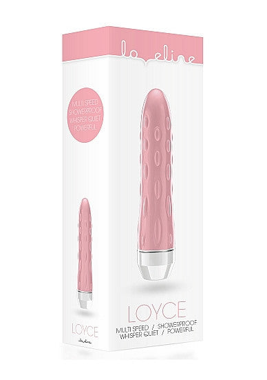 Loveline Loyce Fully Ribbed Vibrator  - Club X